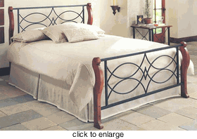 
wrought iron bed metal 