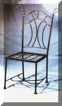 Maker, Wrought, iron ,dinner, table, chair, miami, californie, Los angeles, shop, store,