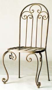 Maker, Wrought, iron ,dinner, table, chair, miami, californie, Los angeles, shop, store,