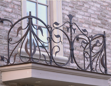 Wrought, iron, stair, balcony, raillings, metal, railings, miami, californie, Los, angeles, Maker