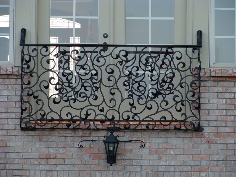 Wrought, iron, stair, balcony, raillings, metal, railings, miami, californie, Los, angeles, Maker