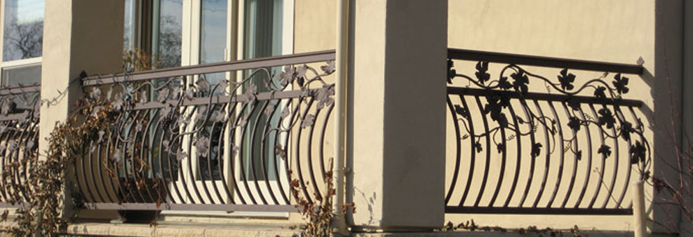 Wrought, iron, stair, balcony, raillings, metal, railings, miami, californie, Los, angeles, Maker