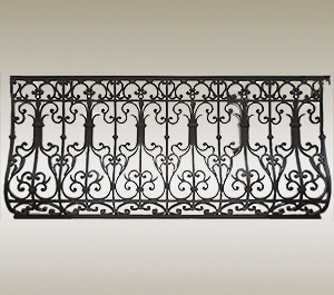 Wrought, iron, stair, balcony, raillings, metal, railings, miami, californie, Los, angeles, Maker