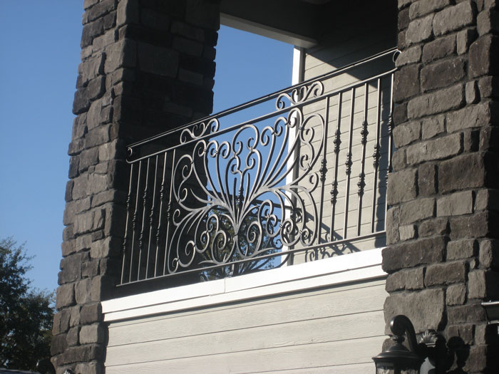 Wrought, iron, stair, balcony, raillings, metal, railings, miami, californie, Los, angeles, Maker