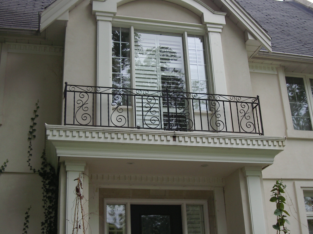 Wrought, iron, stair, balcony, raillings, metal, railings, miami, californie, Los, angeles, Maker