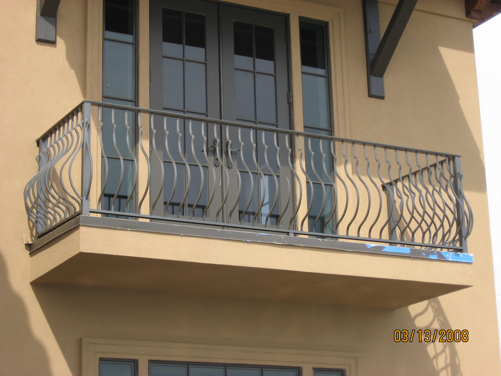 Wrought, iron, stair, balcony, raillings, metal, railings, miami, californie, Los, angeles, Maker