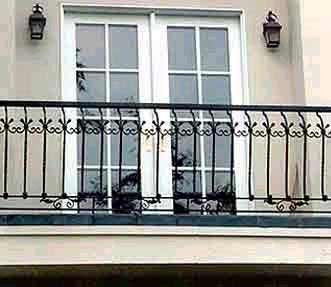 Wrought, iron, stair, balcony, raillings, metal, railings, miami, californie, Los, angeles, Maker