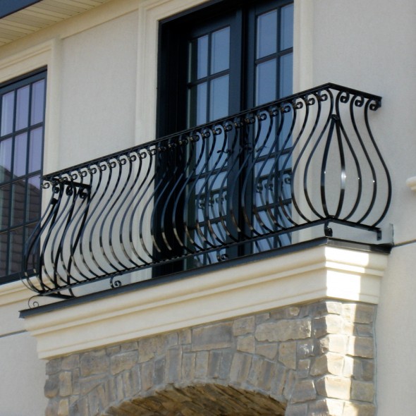 Wrought, iron, stair, balcony, raillings, metal, railings, miami, californie, Los, angeles, Maker