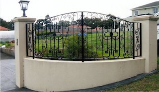 Wrought, iron, fence, miami, californie, Los angeles, Maker