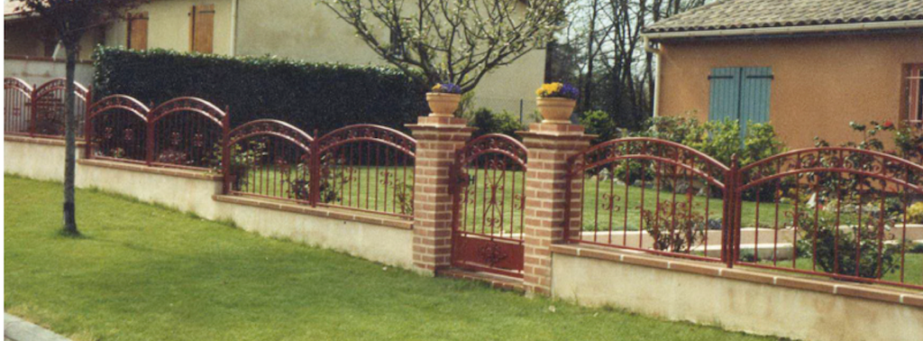 Grille, clôture, en, fer, forgé, extérieur, jardin, villa, maison, pas, cher, fabricant, Maroc, Marrakech