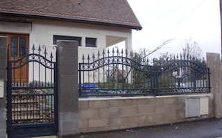 Wrought, iron, fence, miami, californie, Los angeles, Maker