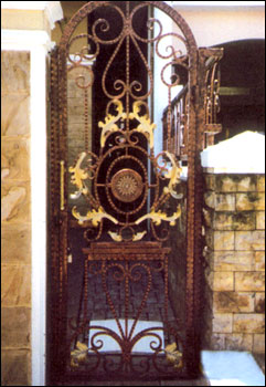 wrought, iron, door, metal, doors, Maker, Wrought, iron, stair, raillings, miami, californie, Los angeles, 