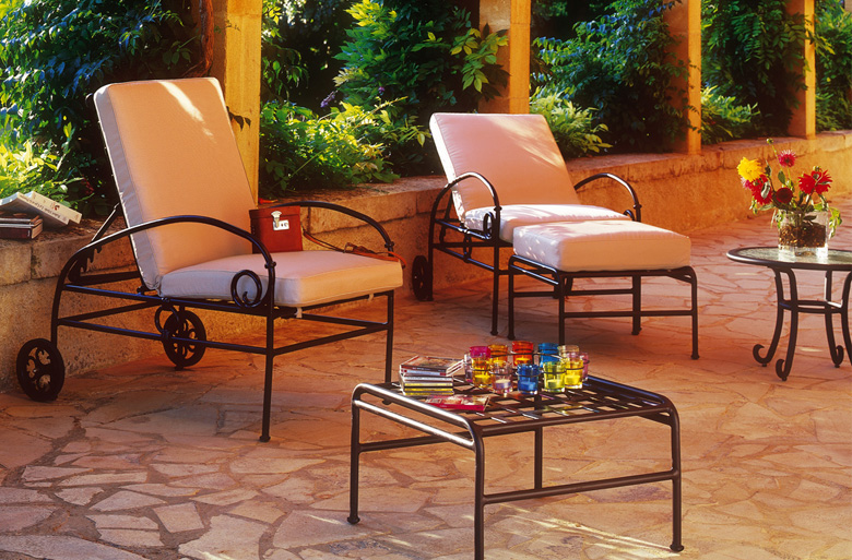 Maker, Wrought, iron, pool, chair, shelters, miami, californie, Los angeles, shop, store,