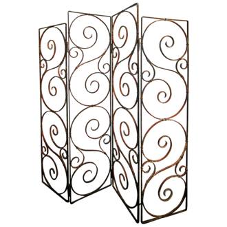 Maker, Wrought, iron, screens, garden, furniture, shelters, miami, californie, Los angeles, shop, store,