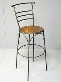 Maker, Wrought, iron ,bar stool, miami, californie, Los angeles, shop, store,