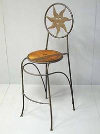 Maker, Wrought, iron ,bar stool, miami, californie, Los angeles, shop, store,