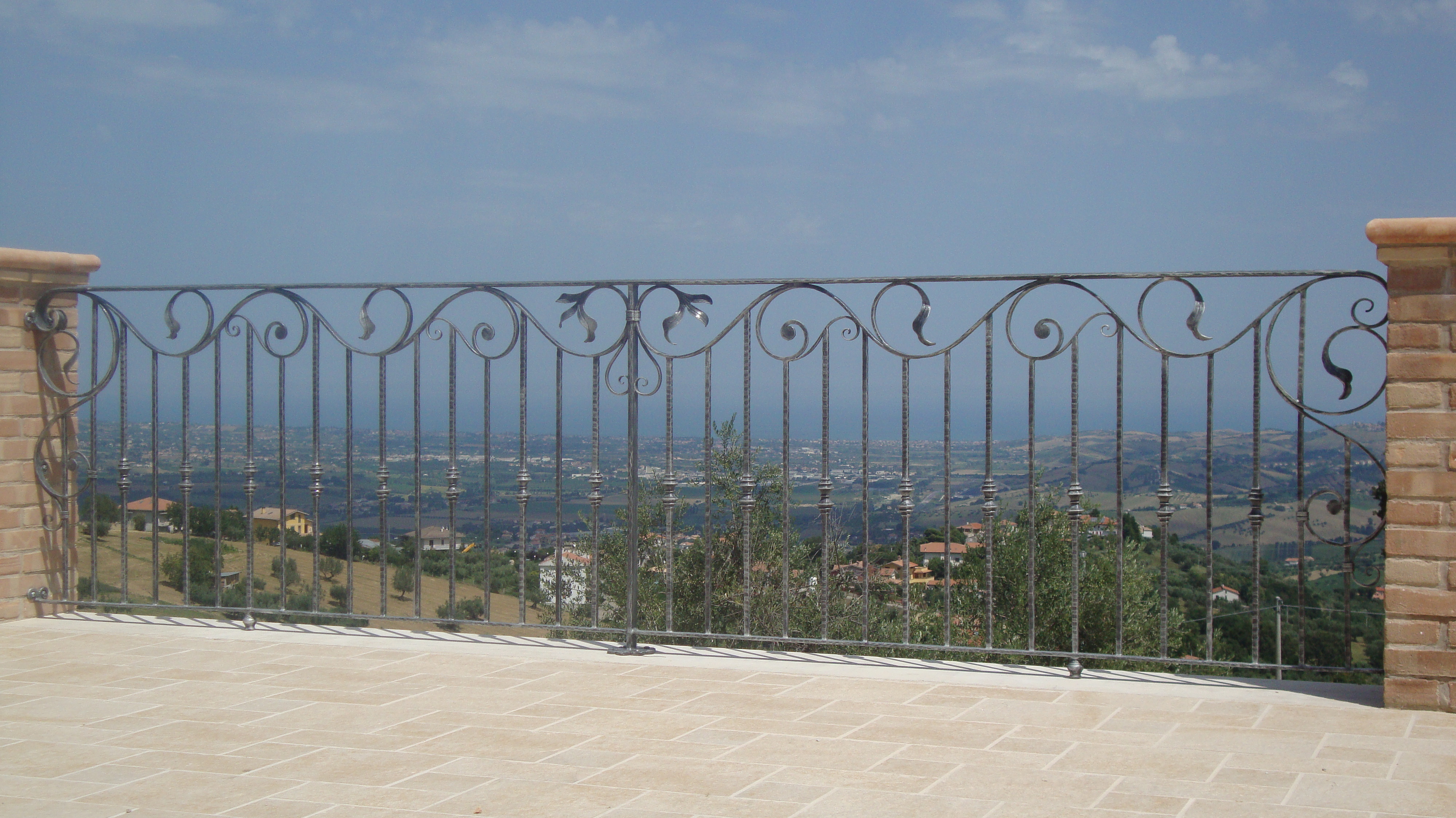 Garde corps  balcons  en fer forgé