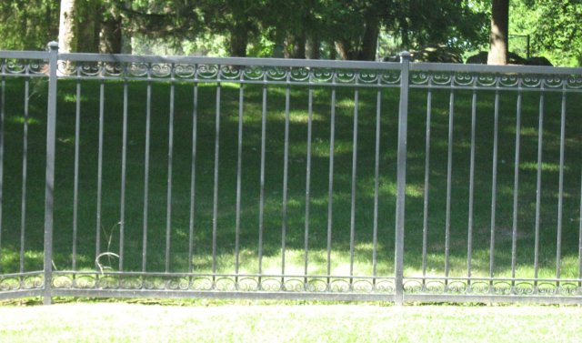 Grille, clôture, en, fer, forgé, extérieur, jardin, villa, maison, pas, cher, fabricant, Maroc, Marrakech