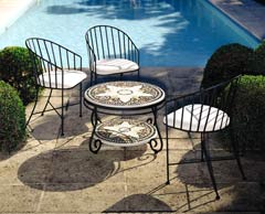 mobilier de jardin – canapé de jardin – fauteuil de jardin – meubles de jardin – canapé fer forgé -