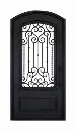 Porte, d’entrée, en, fer, forgé, porte, en, fer, porte, en, acier, design, 