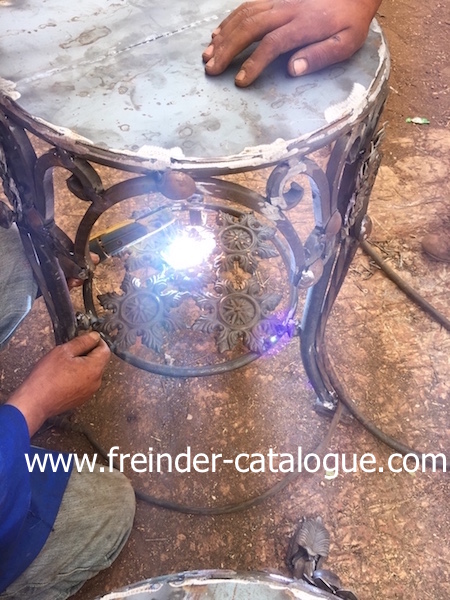 table fer forge maroc marrakech