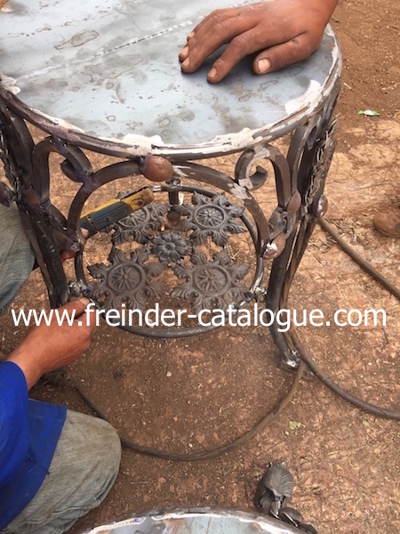 table fer forge maroc marrakech