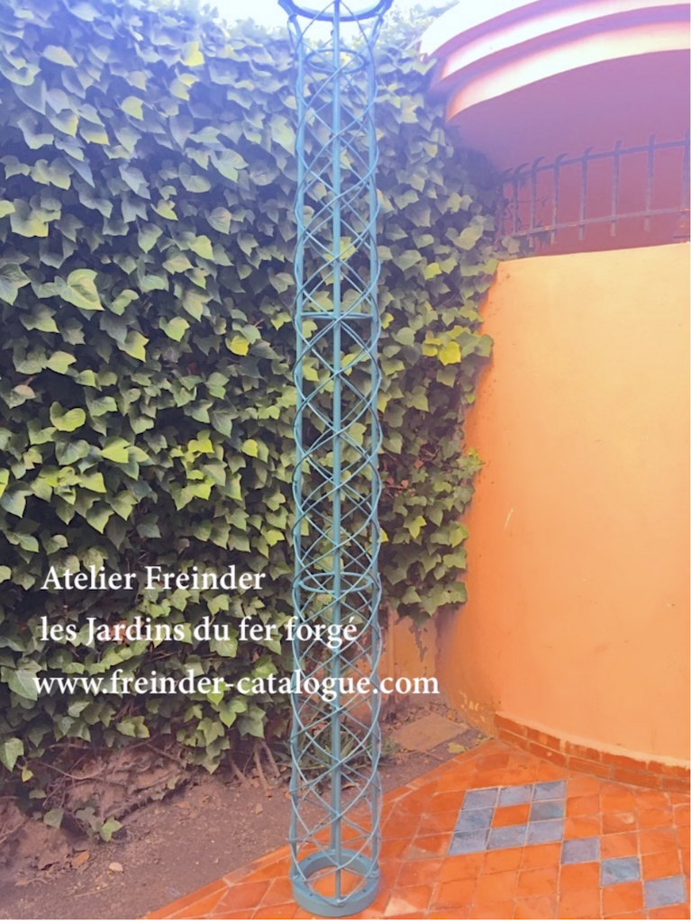 pergola, en, fer, forge, marrakech, maroc